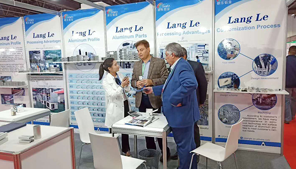 Langle Aluminium a participé en Allemagne Hanover Messe